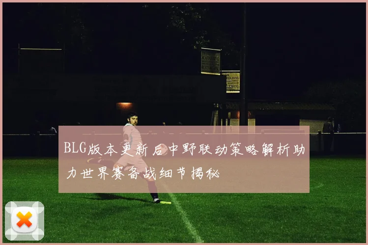 BLG版本更新后中野联动策略解析助力世界赛备战细节揭秘